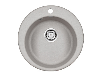 Кухонная мойка Paulmark GELEGEN 50 PM404800-GR 50х50 цвет серый